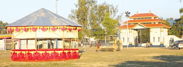 The venue of the Sangai Festival
