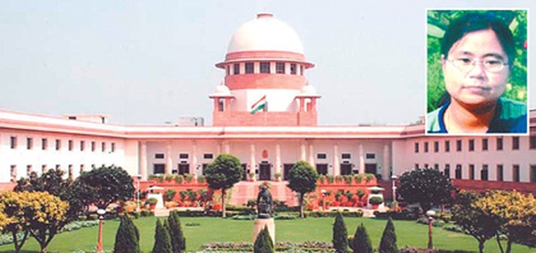 Supreme Court of India and inset Th Manorama 