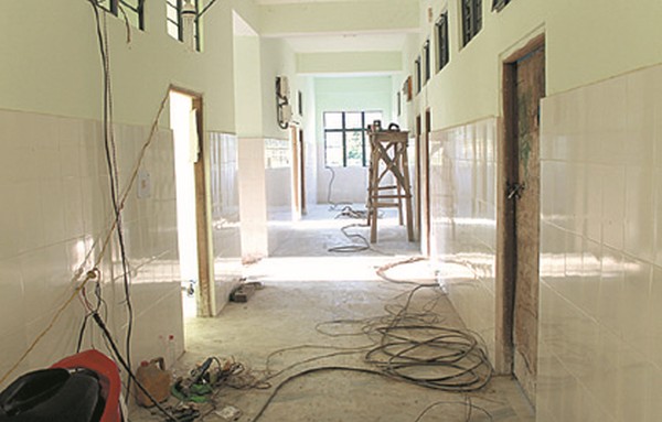 The incomplete TB & Leprosy Hospital  as on December 27 2014  