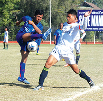 Manipur Terriers and MSYC, Morehplayers in action