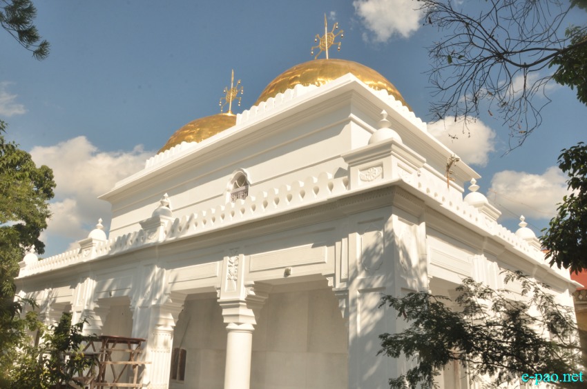Construction and renovation at Shree Shree Bijoy Govindaji Temple at Sagolband :: October 31 2014
