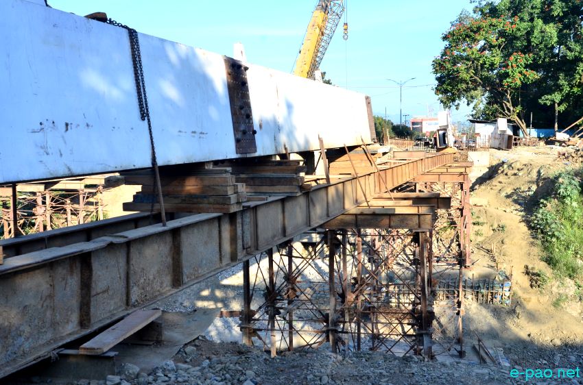 Sanjenthong Bridge still undergoing construction as on December 09 2014