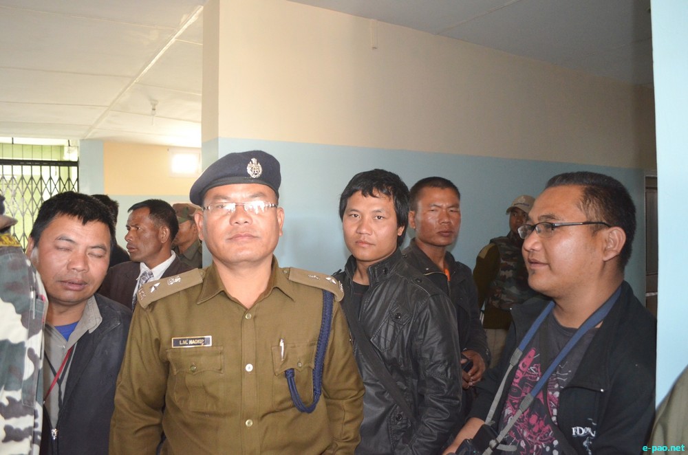Manipur Governor VK Duggal visit Lamka Town ::  31st January 2014
