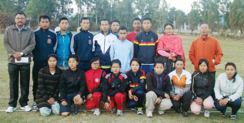 Manipur Archery Team for the National games