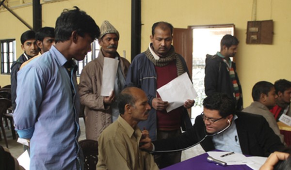 Medical camp for barbers held 