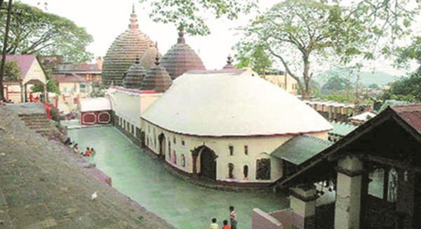 The Kamakhya temple, Guwahati