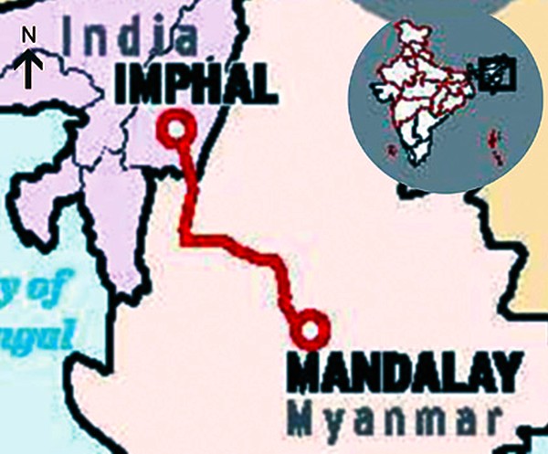 Imphal-Mandalay bus service Indo-Myanmar joint survey commences 