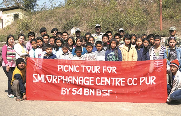 BSF organises picnic tour for children of Home 