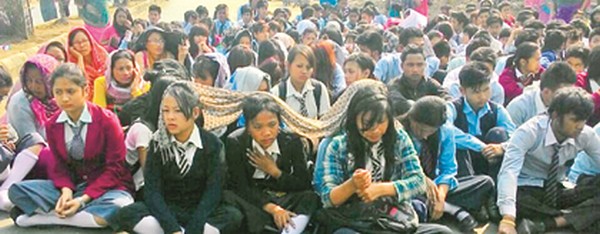 CBSE students protest Numerous students likely to miss Class X, XII exams 