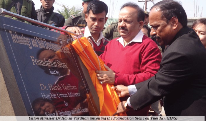 Union Minister of Science and Technology Dr Harsh Vardhan