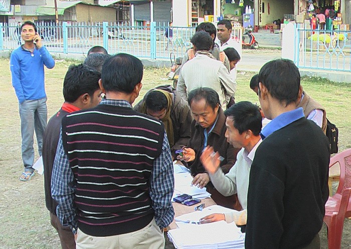 Verification drive by JCILPS at Thoubal