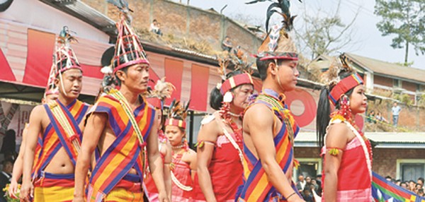 Cultural item being staged during Lui-Niga-Ni festival 