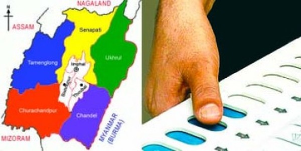 The hill districts (coloured) which would go to ADC polls on May 30 