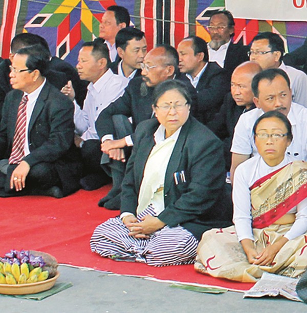 Sit in protest held 