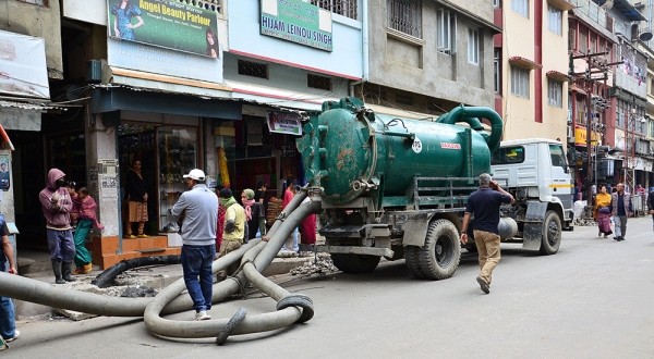 PWD begins cleaning of drains in Bazar area
