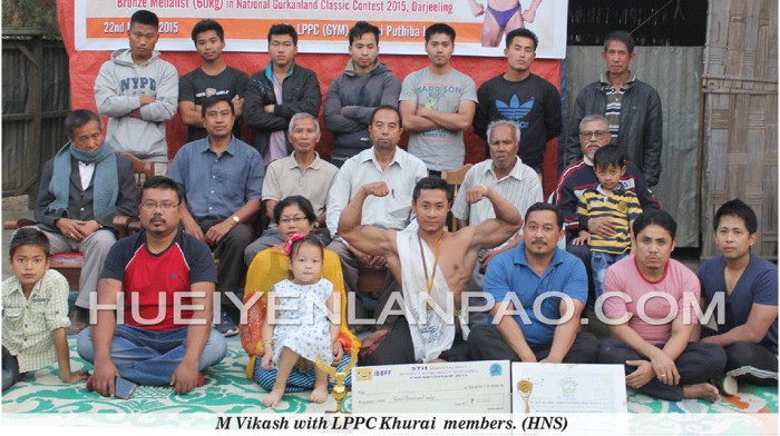 Moirangthem Vikash with LPPC Khurai  members