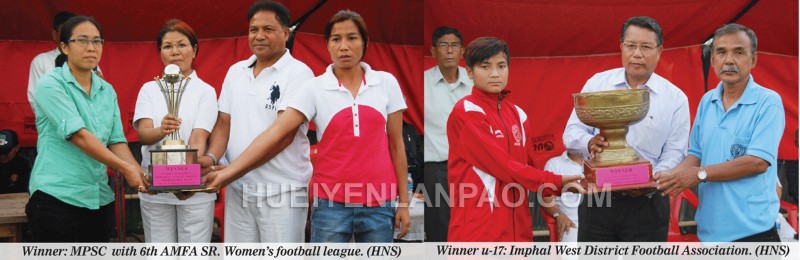 Winner: MPSC  with 6th AMFA SR.<BR><BR>Women's football league