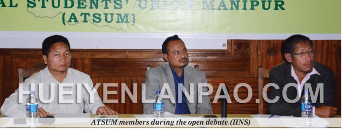 ATSUM members during the open debate