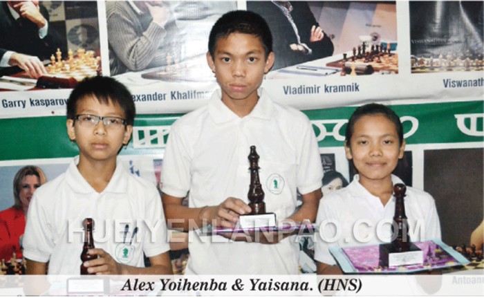 Yoihenba wins U-15 Second Saturday, Second Sunday Rapid Chess Tourney