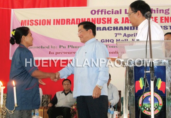 Mission Indradhanush launched in Manipur