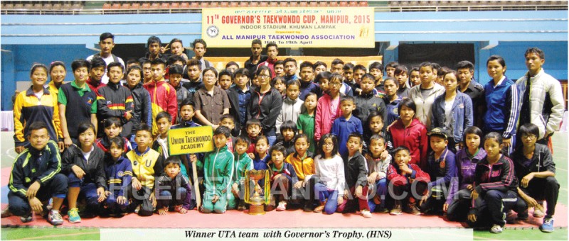 Winner UTA team  with Governor's Trophy