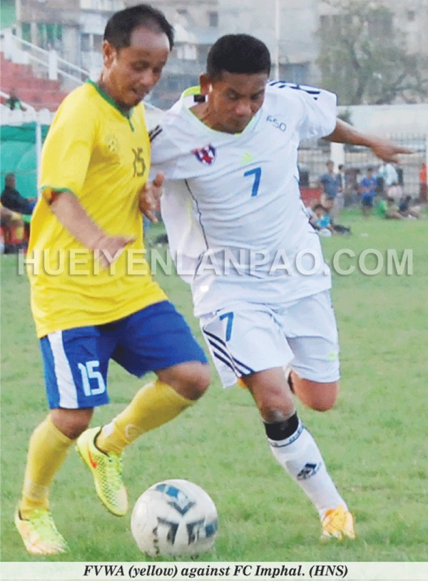 FVWA (yellow) against FC Imphal