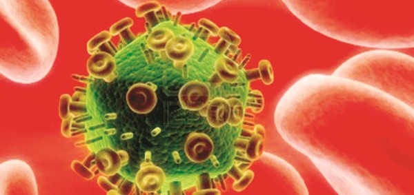 A magnified pic of the HIV virus-Courtesy datamanager.it