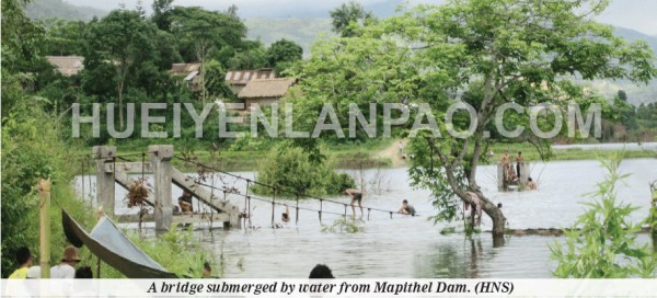 Chadong village remains under water