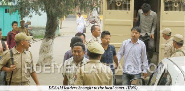 DESAM leaders remanded to 5-day police custody