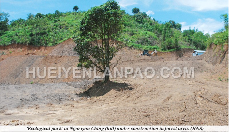 Secret 'eco park' under construction at Ngariyan Ching