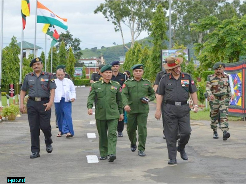 Seventh Indo-myanmar Regional Border Committee Meet Concluded At Mantripukhri