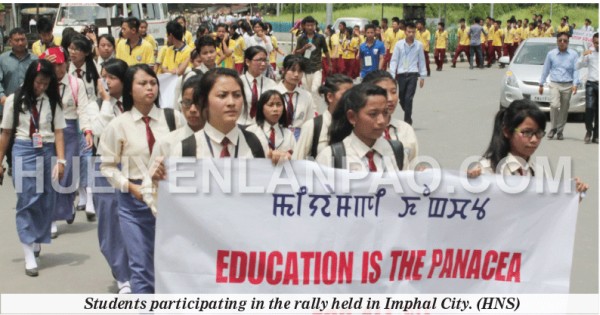Rally held to make education trouble-free