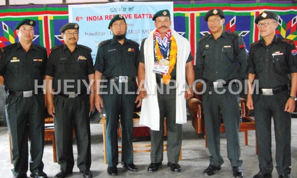 6th IRB fetes Kumarjit for his success at world police and fire games