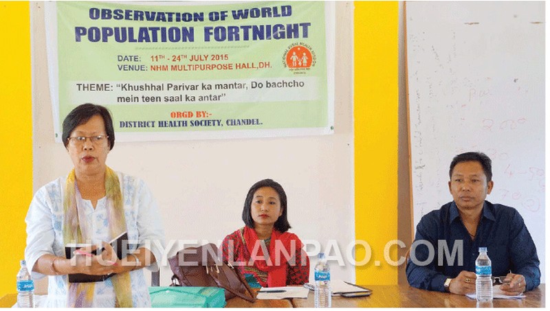 World Population Fortnight Observation kicks off in Chandel