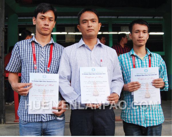 RK Apollosana wins the 1st Manipur Open Chess Tourney