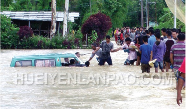 Floods ravage valley region