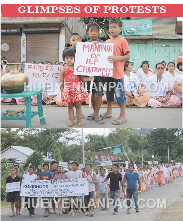 Series of sustained ILPS protests from today
