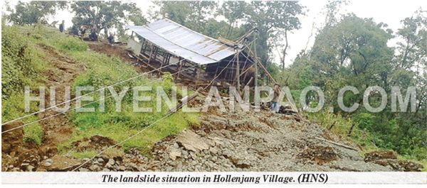 Many villages in Chandel District remain cut off after landslides