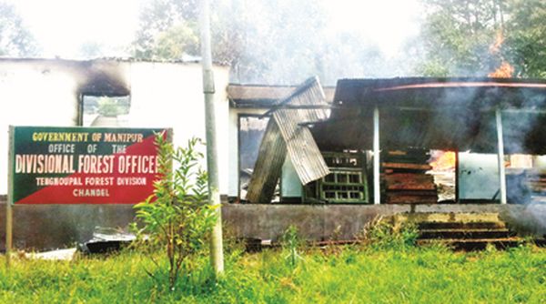DFO office torched