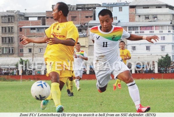 Zomi FC's lone goal outsmarts SSU