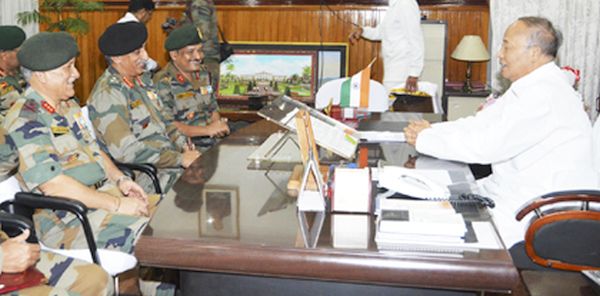 GOC-in-C Eastern Command visits State