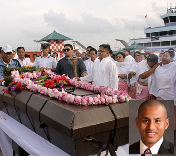 Mortal remains of Shaolin Chandam brought home