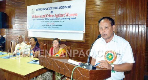 Workshop on violence against women begins