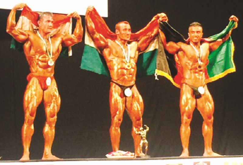 State body builders win medals