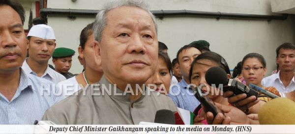 Manipur Deputy Chief Minister Gaikhangam