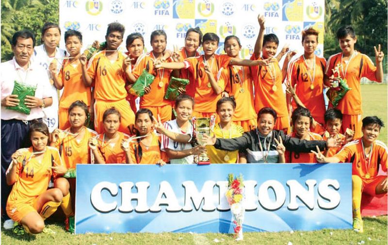 Manipur lift Jr National Football Championship for U-18 Girls