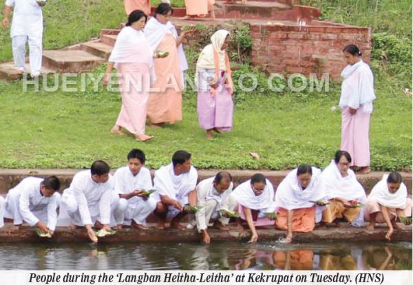 UCM organised a 'Langban Heitha-Leithaba' programme at Kekrupat