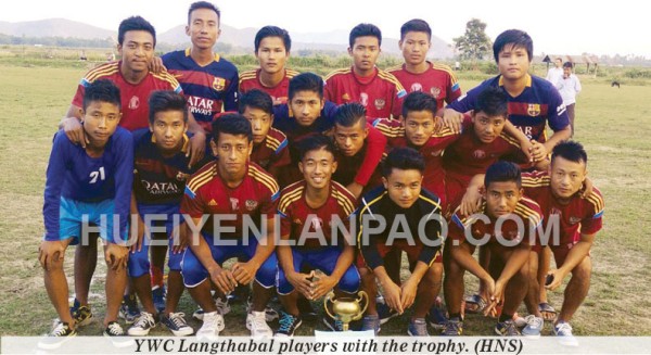 YWC (L) crowned champion of Imphal West Dist 3rd Division football tourney