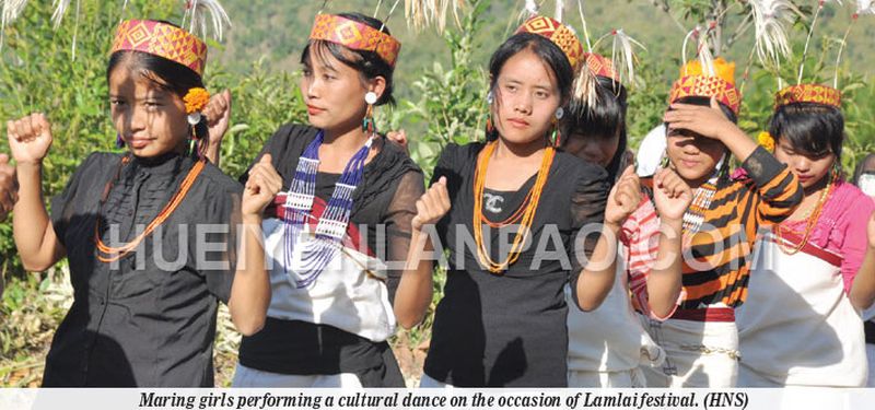 Maring's Lamlai festival underway in many villages