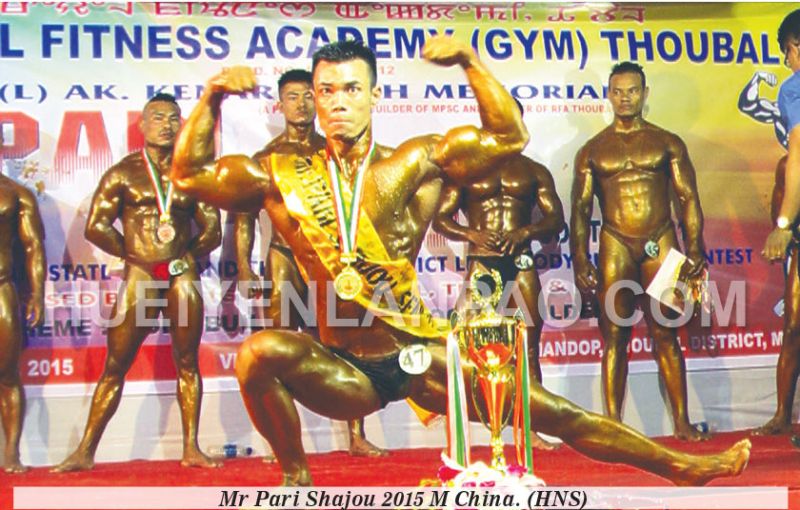 M China crowned Mr Pari Sajou 2015